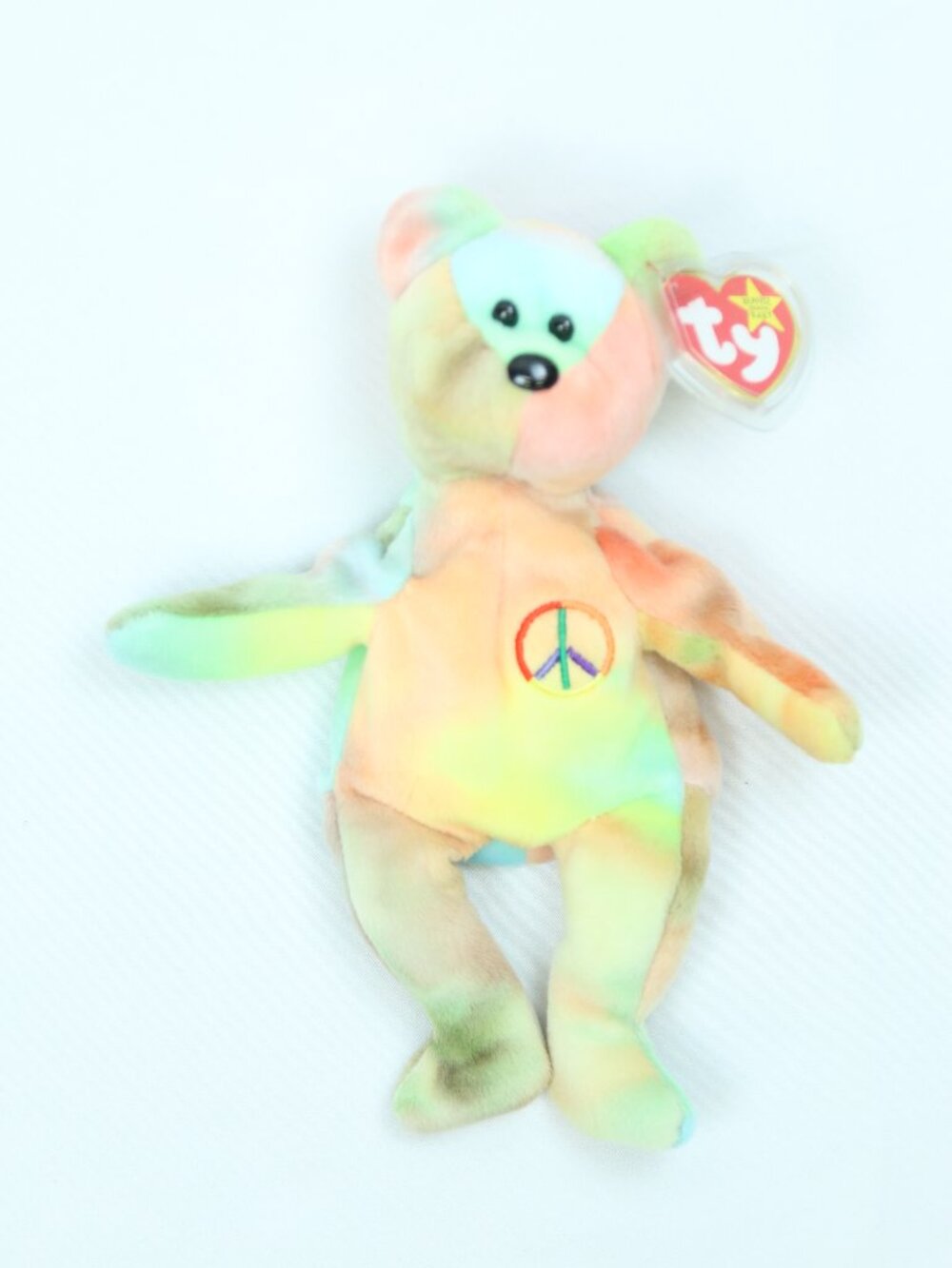 Ty Beanie Babies Peace Bear